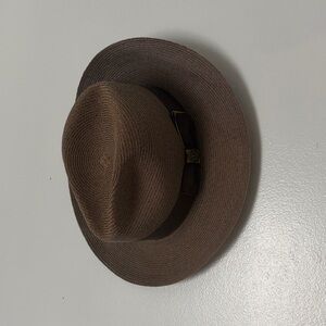 Goorin Bros Brown Straw Fedora with Band